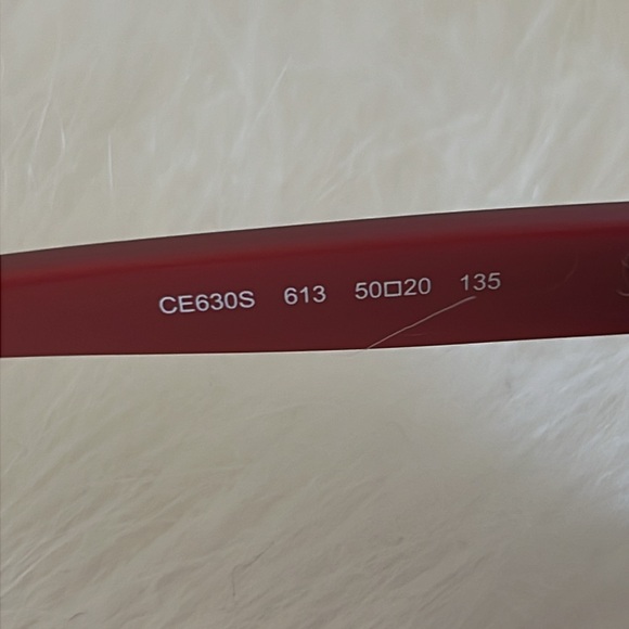Chloe CE730S 613 Red Sunglasses - Picture 3 of 6